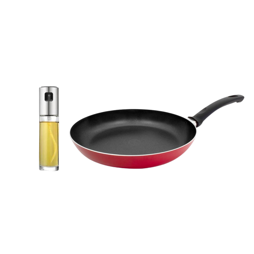 Ilko 24公分不沾煎鍋+噴油器