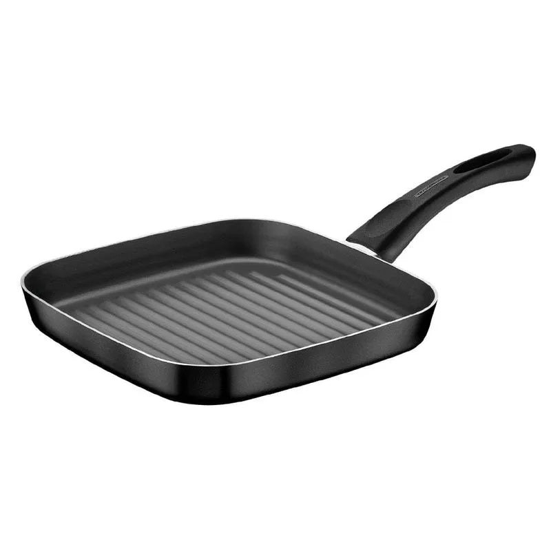 Sartén cuadrada bistequera grill antiadherente 28 cm Paris marca Tramontina