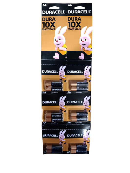 Pila AA Duracell Blister X 6 Pares