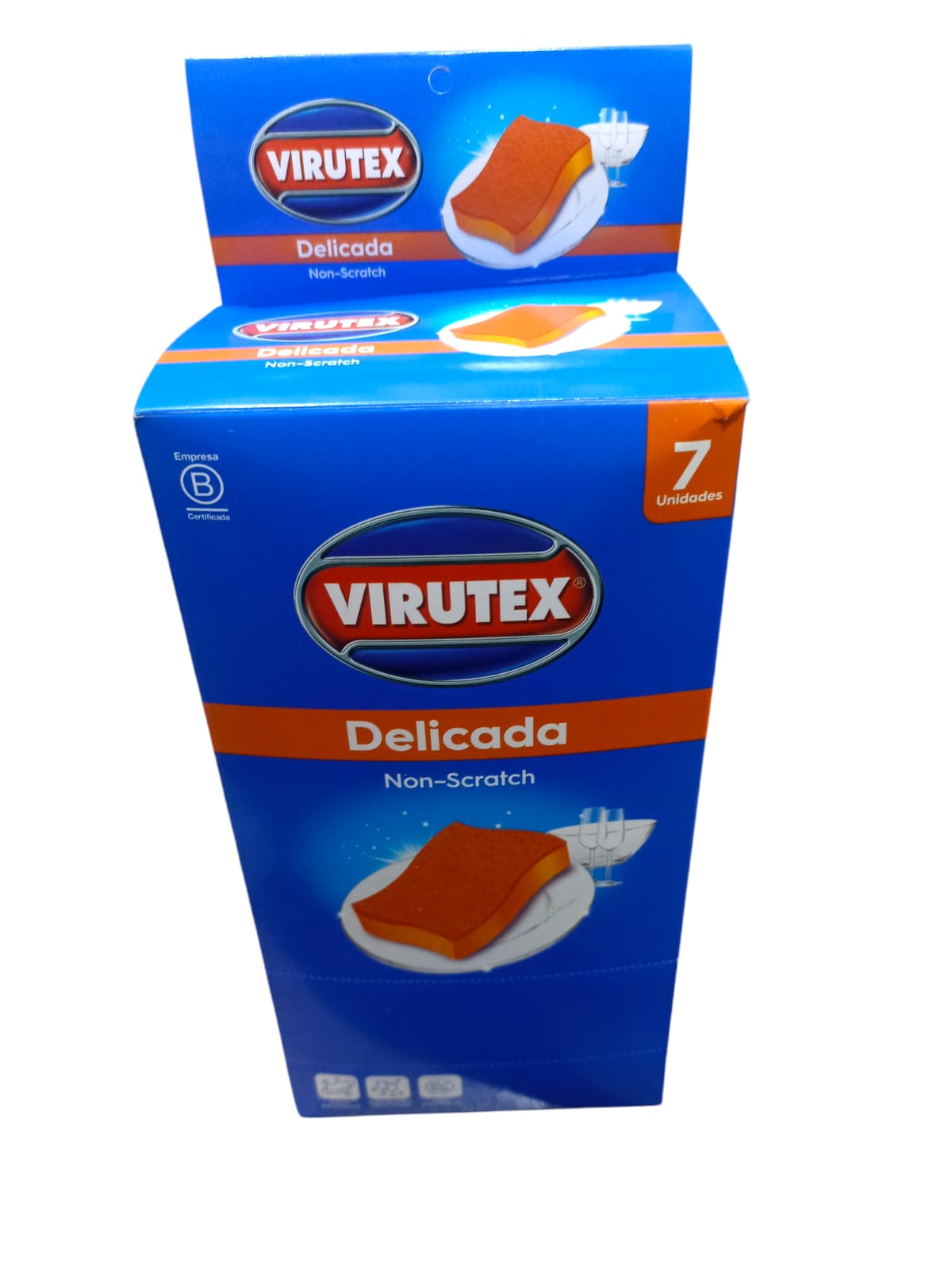 Esponja Delicada Virutex X 7 Unidades