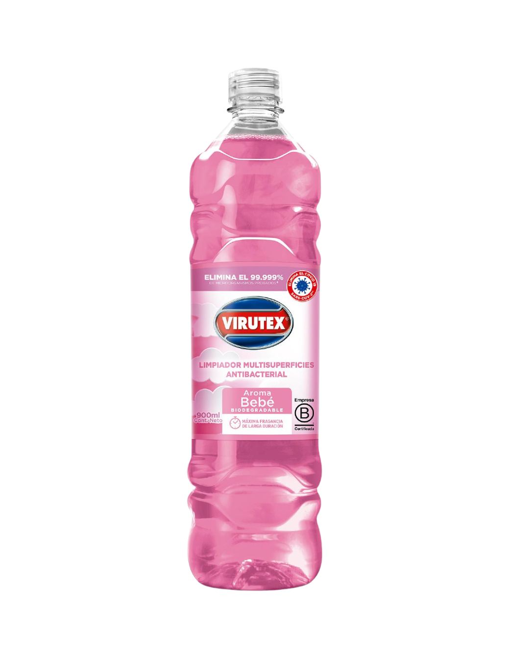 Limpiador desinfectante 900 ml marca Virutex