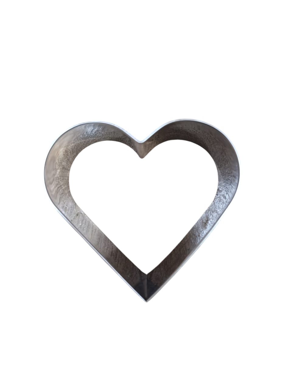 Molde para causa corazón de acero inoxidable
