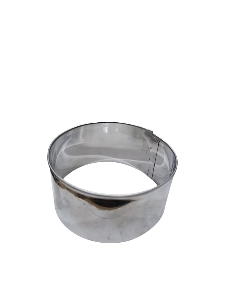 Molde Para Causa Redondo 10 Cm De Acero Inoxidable