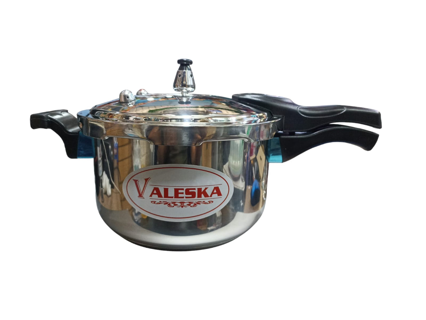 Olla a presión 5 L de acero inoxidable marca Valeska