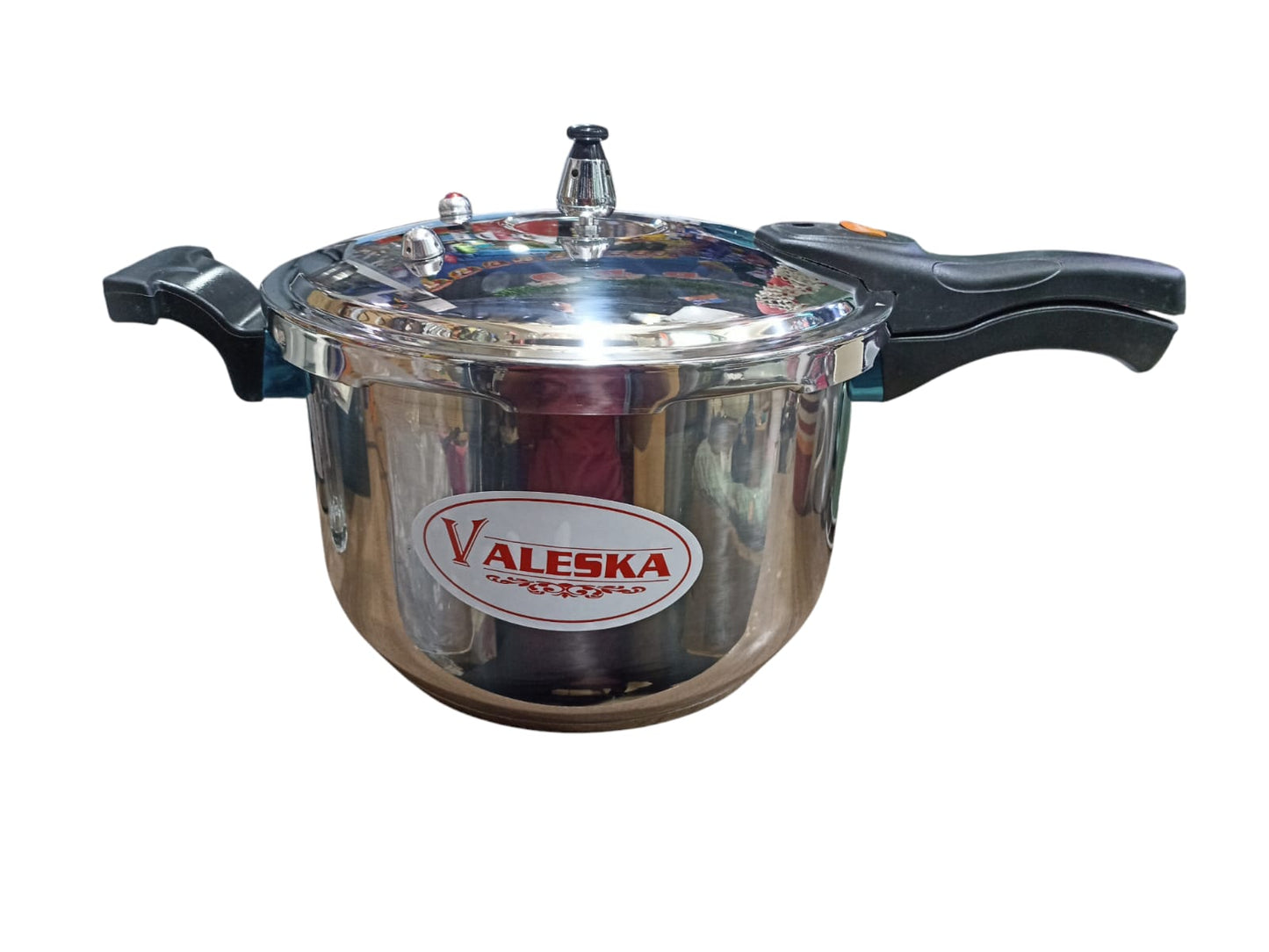 Olla a presión 7 L acero inoxidable marca Valeska