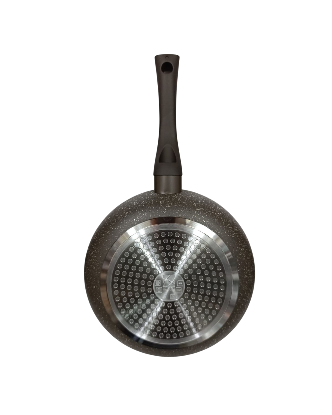 Sartén cerámica 22 cm marrón modelo Hercules marca Mundial