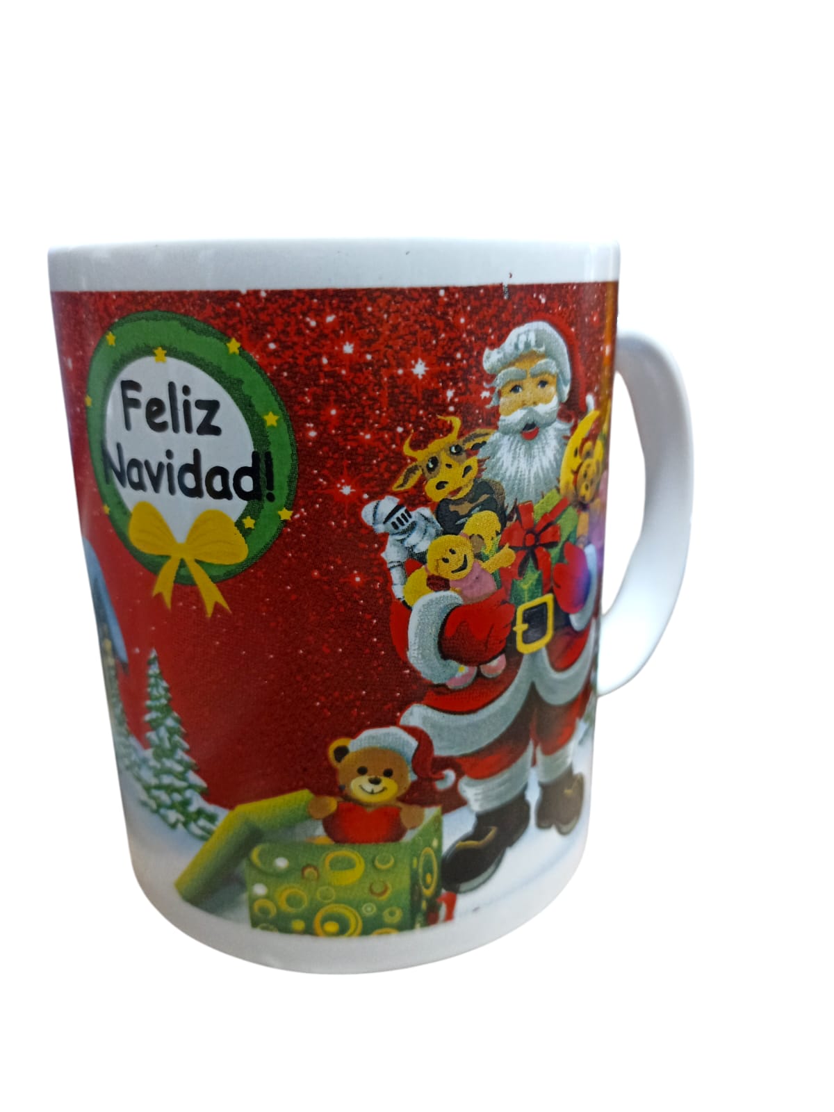 Taza Feliz Navidad Roja