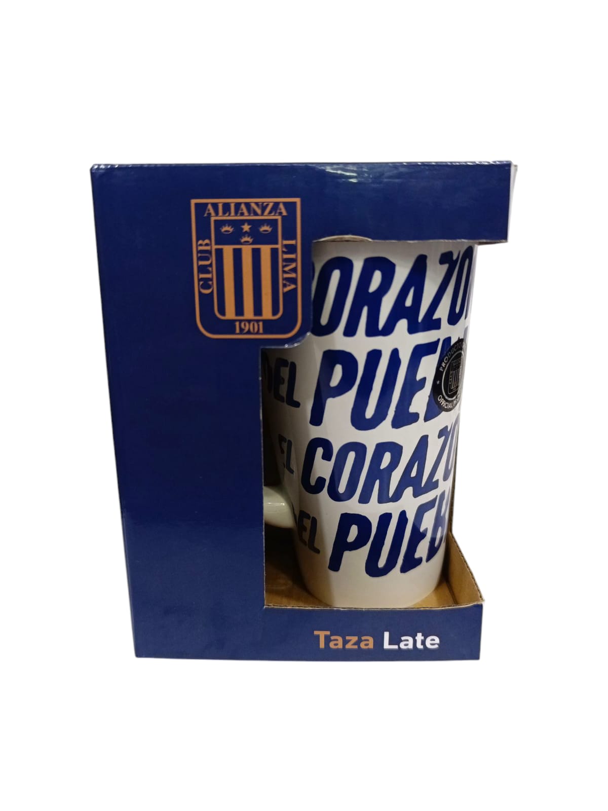 Taza latte con caja Alianza Lima
