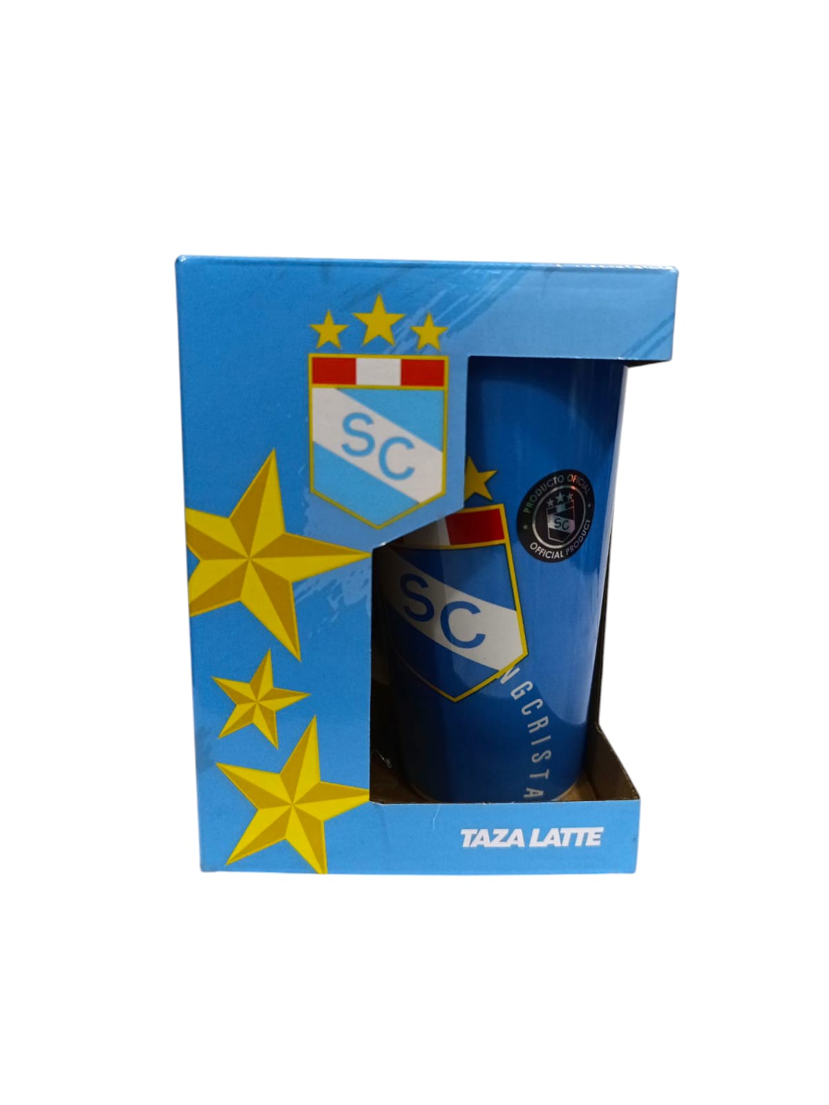 Taza Latte con caja Sporting Cristal