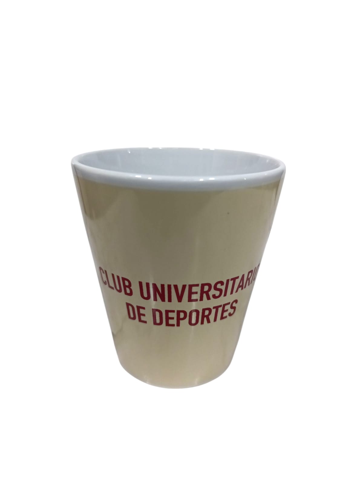 Taza Universitario de deportes crema 475 ml