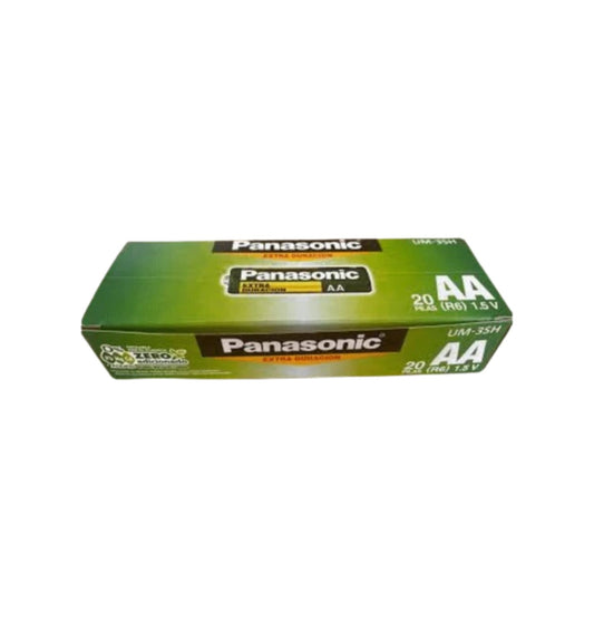 Caja de pilas AA marca Panasonic 10 pares