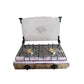 Cocina de mesa 2 hornillas de acero inoxidable con tapa de vidrio marca Surge