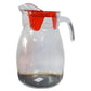 Jarra de vidrio con tapa de plástico 2.8 L