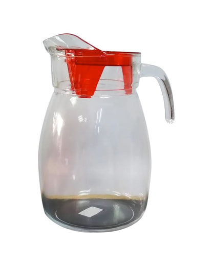Jarra de vidrio con tapa de plástico 2.8 L