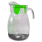 Jarra de vidrio con tapa de plástico 2.8 L