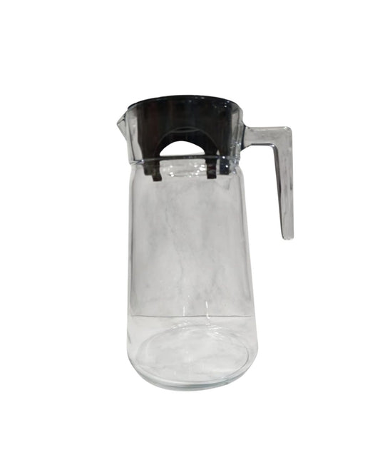 Jarra de vidrio 2 L con tapa gris Pasabahce