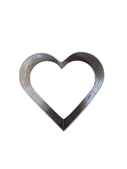 Molde para causa corazón de acero inoxidable