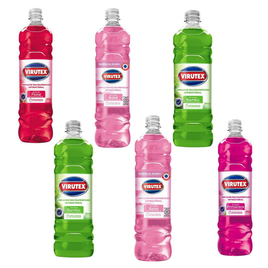 Limpiador desinfectante 900 ml Virutex x 6 unidades