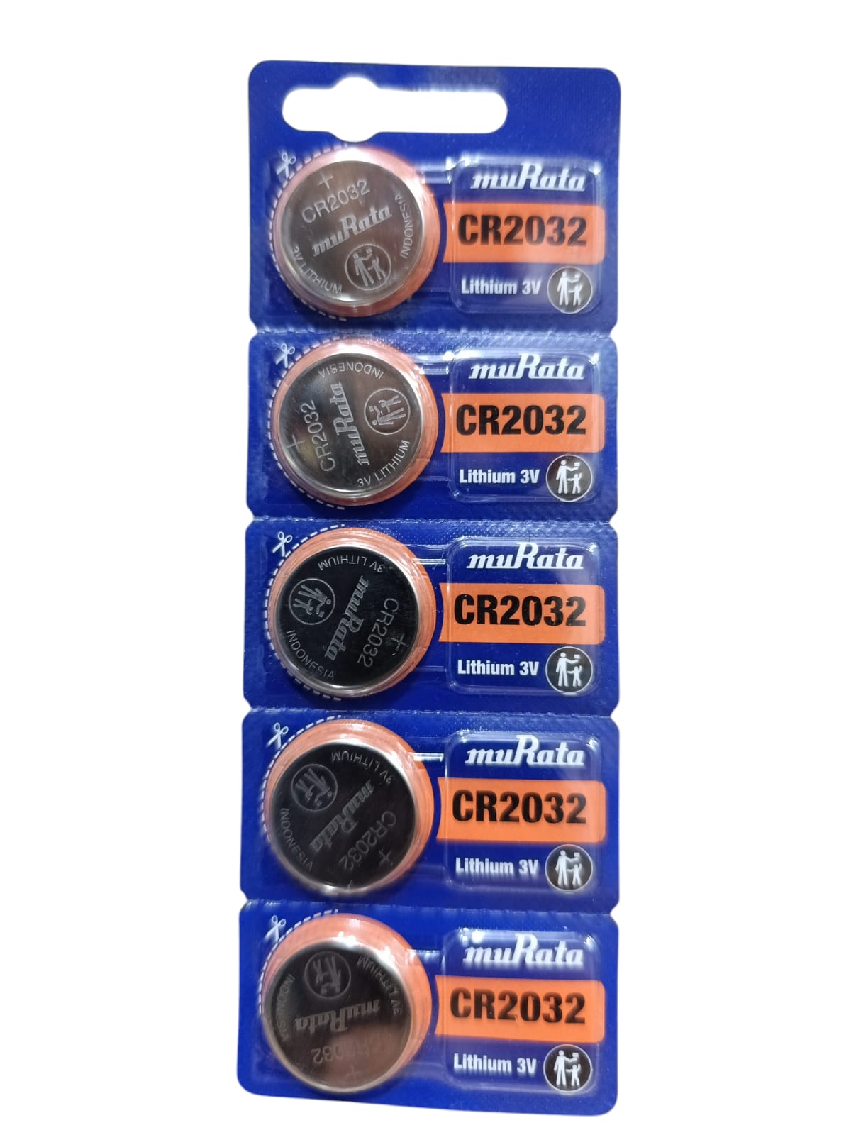 CR2032 battery Blister x 5 units