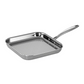 Sartén grill cuadrada 26 cm acero inoxidable marca Tramontina