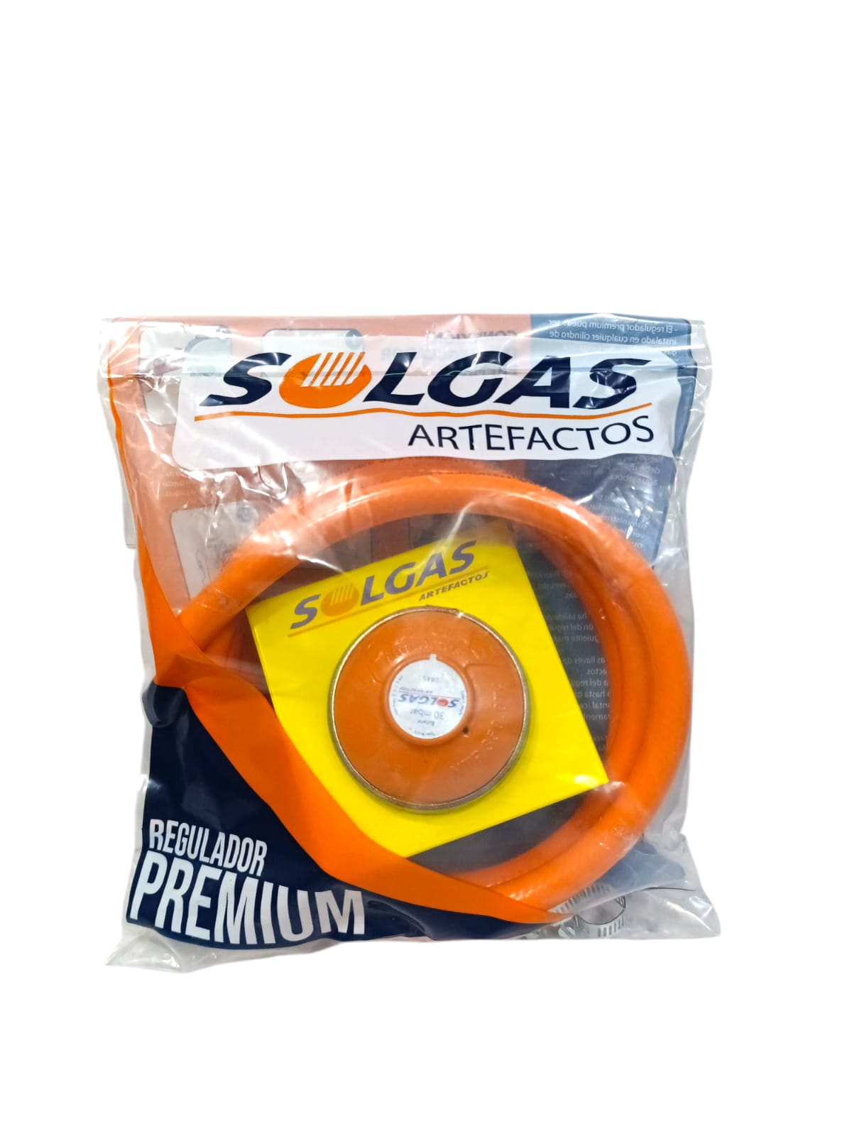 Regulador premium Solgas + manguera