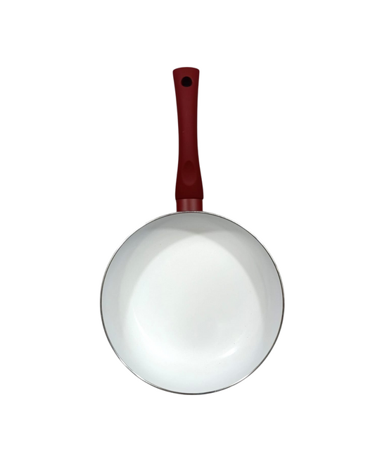 Sartén cerámica 22 cm blanca modelo Hercules marca Mundial