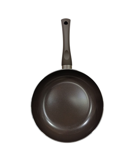 Sartén cerámica 22 cm marrón modelo Hercules marca Mundial