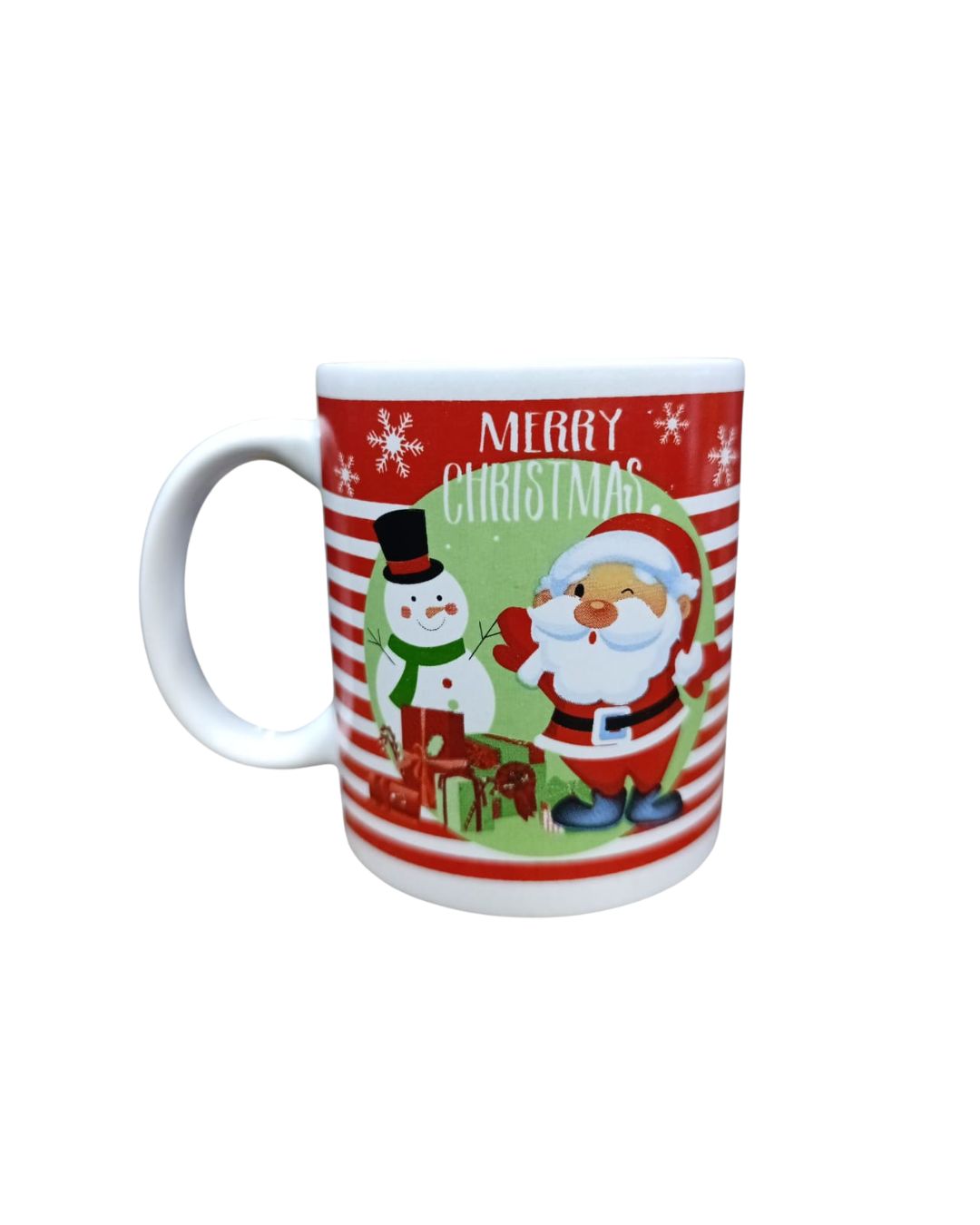 Taza navideña muñeco de nieve