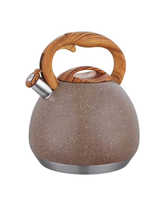 Tetera 5 L con recubrimiento de roca volcánica marrón marca Valeska