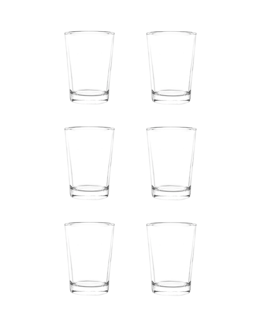 Vaso modelo herradura marca Cristar x 6 unidades