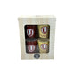 Set x 4 vasos shot 35 ml Universitario